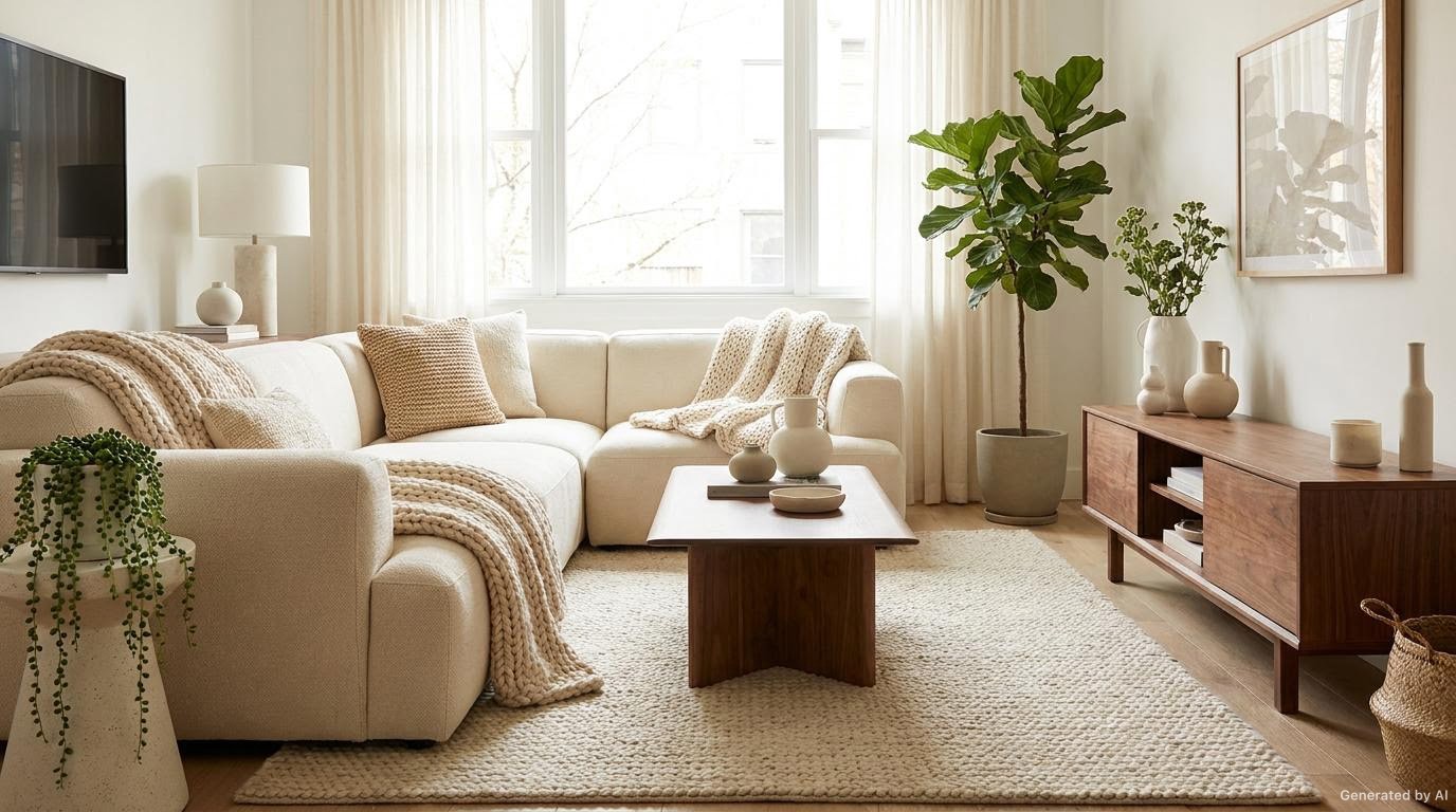 Contemporary Furniture & Home Decor living room
